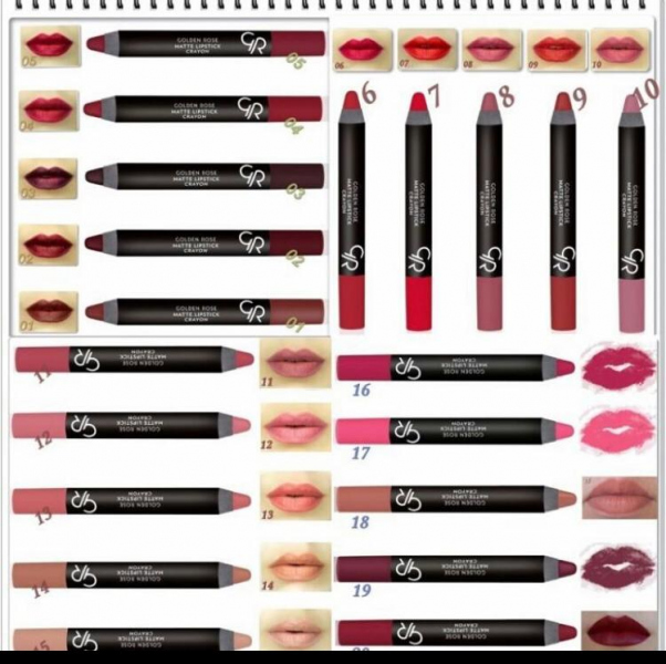 GOLDEN ROSE CRAYON جولدن روز